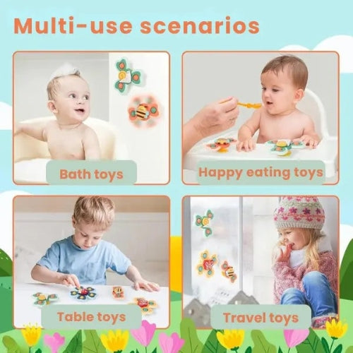 SpinGo - Sensory Stimulation | Boosts Motor Skills | Easy Stick & Play