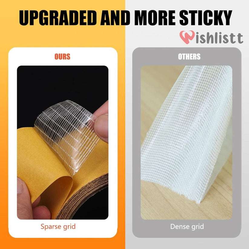 Tape - Multipurpose Double Sided Ivy Grip Tape (3 Meter, Pack of 2)