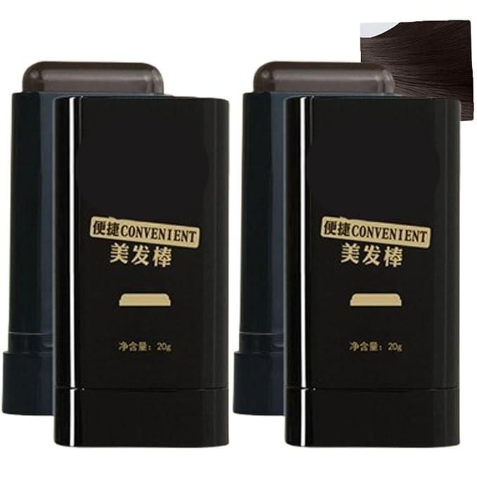 Premium Instant Hair Color Stick with Built-In Comb