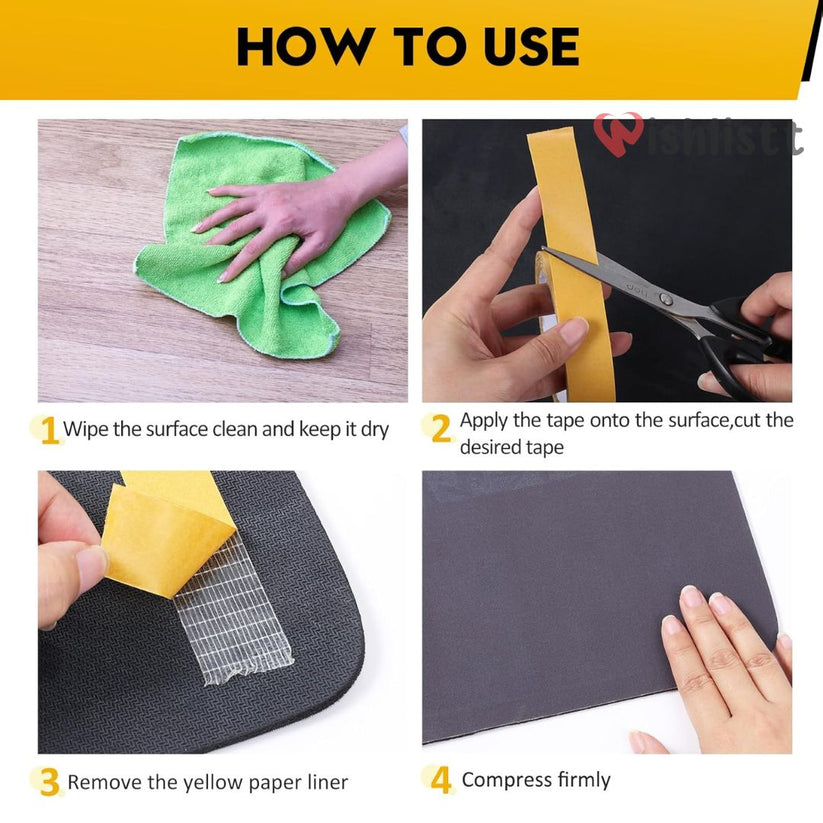 Tape - Multipurpose Double Sided Ivy Grip Tape (3 Meter, Pack of 2)