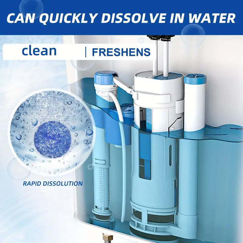 Blue Bubble Toilet Cleaner (Buy 5 Get 5 Free)