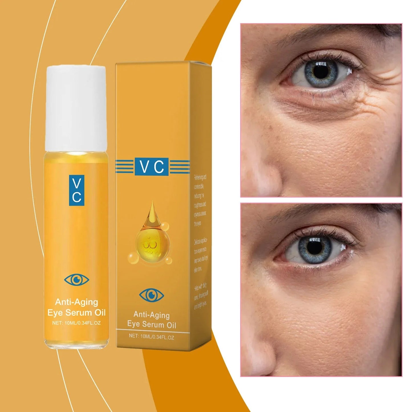 Lutein Firming and Anti- Wrinkle Eye Serum (Buy 1 Get 1 Free)