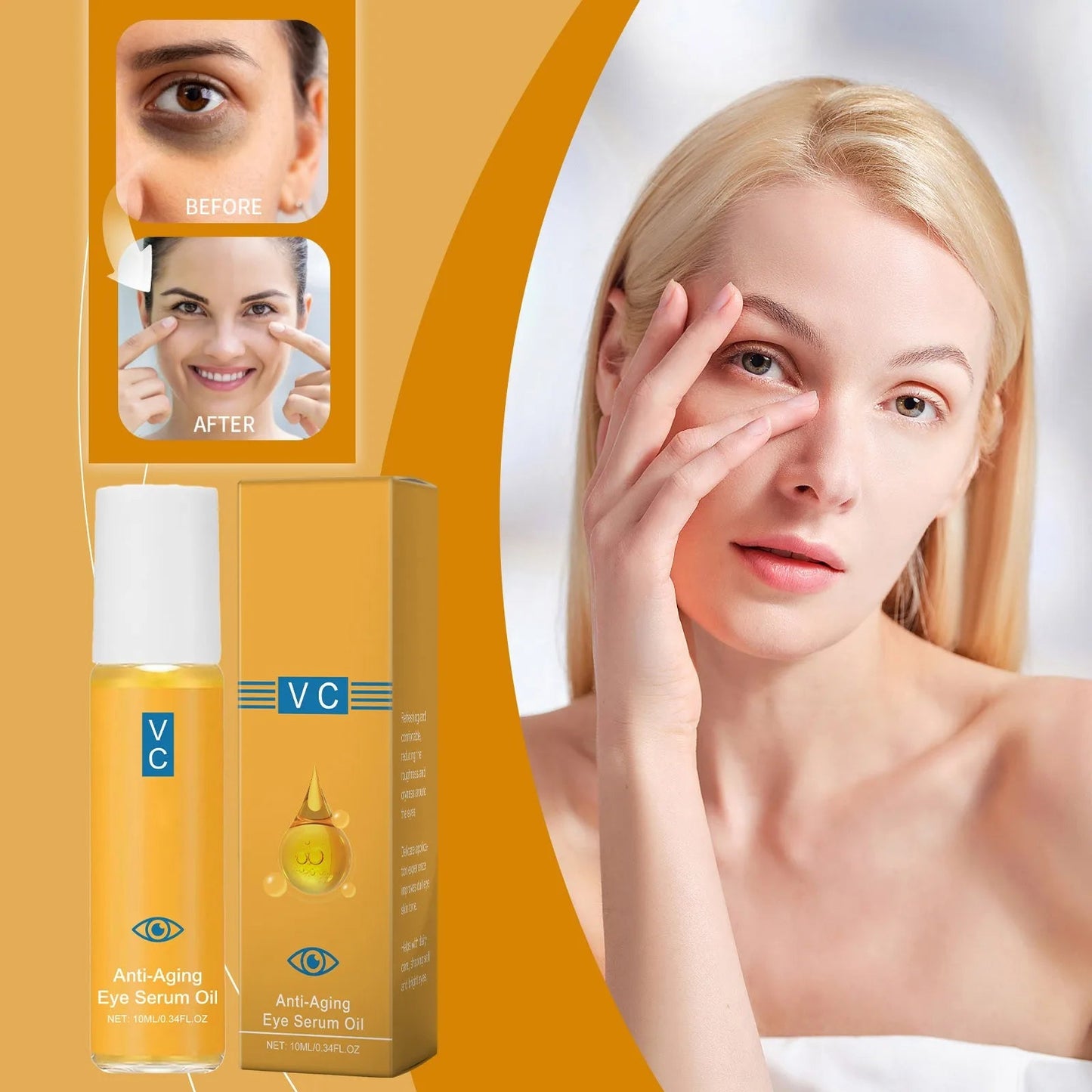 Lutein Firming and Anti- Wrinkle Eye Serum (Buy 1 Get 1 Free)