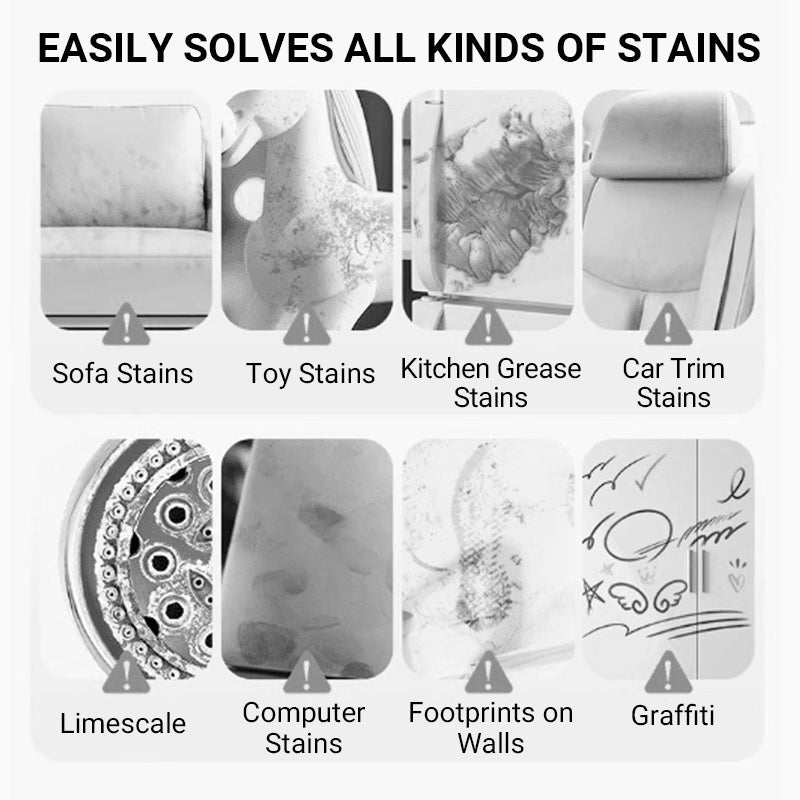 🔥 BUY 1 GET 1 FREE! 🔥 Multi-Purpose Laundry Stain Remover Cream - Erases Tough Stains like Grease, Wine, Ink without Damaging Fabrics