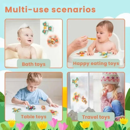 SpinGo - Sensory Stimulation | Boosts Motor Skills | Easy Stick & Play
