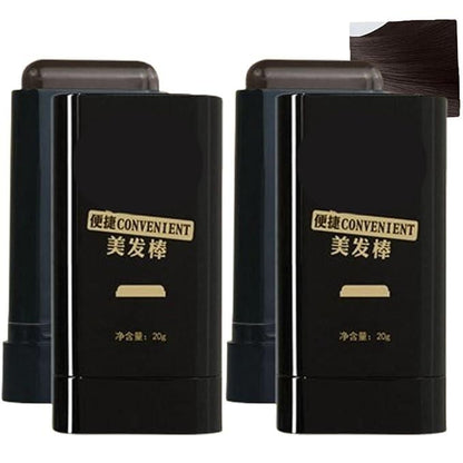 Premium Instant Hair Color Stick with Built-In Comb