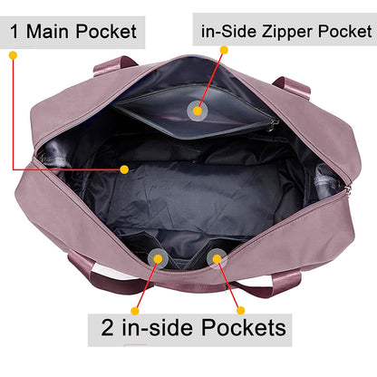 Water Proof Foldable Travel Duffel Bag With Pocket